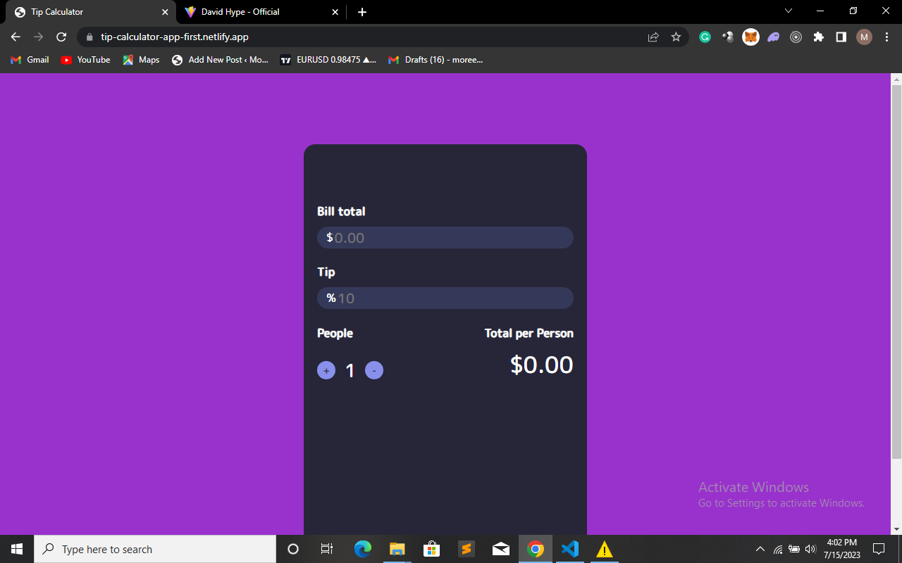 An Image of my project